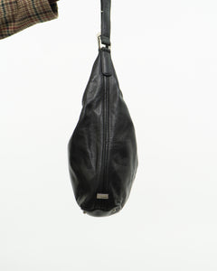 Vintage x Deadstock PERLINA Soft Black Leather Bag