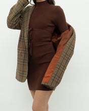 Load image into Gallery viewer, Modern x Open-Back Brown Fine Knit Dress (XS, S)