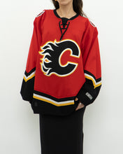 Load image into Gallery viewer, Vintage x Made in Canada x FLAMES Blasty Jersey (M, L)