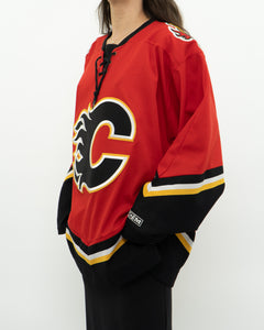 Vintage x Made in Canada x FLAMES Blasty Jersey (M, L)