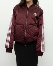 Load image into Gallery viewer, ADIDAS x Burgundy Panelled Jacket (XS, S)