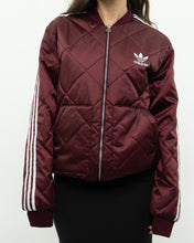 Load image into Gallery viewer, ADIDAS x Burgundy Panelled Jacket (XS, S)