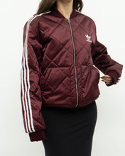 Load image into Gallery viewer, ADIDAS x Burgundy Panelled Jacket (XS, S)