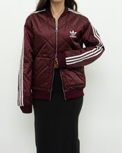 Load image into Gallery viewer, ADIDAS x Burgundy Panelled Jacket (XS, S)