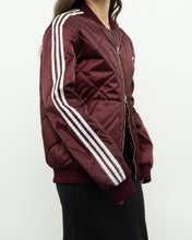 Load image into Gallery viewer, ADIDAS x Burgundy Panelled Jacket (XS, S)