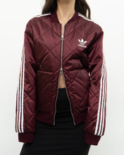 Load image into Gallery viewer, ADIDAS x Burgundy Panelled Jacket (XS, S)