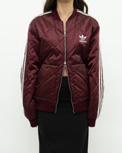 Load image into Gallery viewer, ADIDAS x Burgundy Panelled Jacket (XS, S)