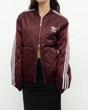 Load image into Gallery viewer, ADIDAS x Burgundy Panelled Jacket (XS, S)