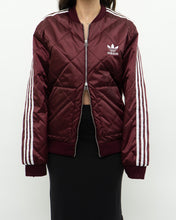 Load image into Gallery viewer, ADIDAS x Burgundy Panelled Jacket (XS, S)