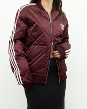 Load image into Gallery viewer, ADIDAS x Burgundy Panelled Jacket (XS, S)