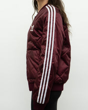 Load image into Gallery viewer, ADIDAS x Burgundy Panelled Jacket (XS, S)