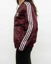 Load image into Gallery viewer, ADIDAS x Burgundy Panelled Jacket (XS, S)