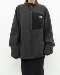 Vintage x THE NORTH FACE Grey & Black Fleece (M-XL)