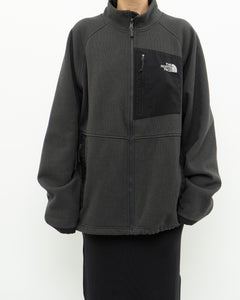 Vintage x THE NORTH FACE Grey & Black Fleece (M-XL)