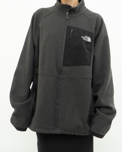 Vintage x THE NORTH FACE Grey & Black Fleece (M-XL)