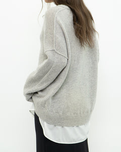 BROCHU WALKER x Cashmere Blend Sweater (S, M)