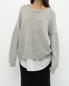 BROCHU WALKER x Cashmere Blend Sweater (S, M)