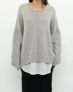 BROCHU WALKER x Cashmere Blend Sweater (S, M)