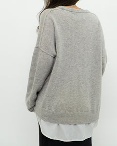 BROCHU WALKER x Cashmere Blend Sweater (S, M)