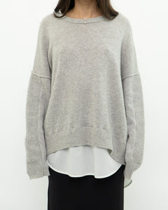 BROCHU WALKER x Cashmere Blend Sweater (S, M)