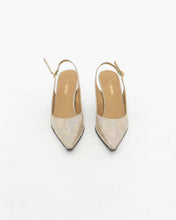 Load image into Gallery viewer, Vintage x Irridescent Snakeskin Slingbacks (6, 6.5)