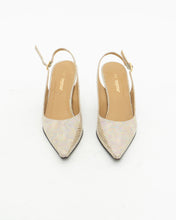 Load image into Gallery viewer, Vintage x Irridescent Snakeskin Slingbacks (6, 6.5)