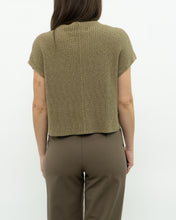 Load image into Gallery viewer, FREE PEOPLE x Olive Knit Sleeveless Sweater (XS-M)