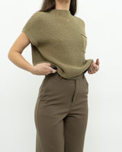 Load image into Gallery viewer, FREE PEOPLE x Olive Knit Sleeveless Sweater (XS-M)