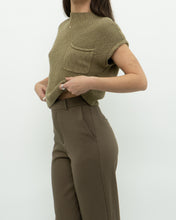 Load image into Gallery viewer, FREE PEOPLE x Olive Knit Sleeveless Sweater (XS-M)