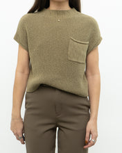 Load image into Gallery viewer, FREE PEOPLE x Olive Knit Sleeveless Sweater (XS-M)