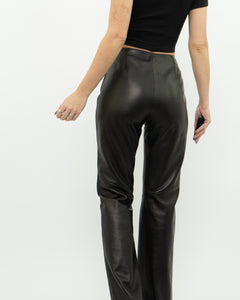 Vintage x DANIER Italian Butter Leather Pants (S)