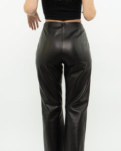 Vintage x DANIER Italian Butter Leather Pants (S)