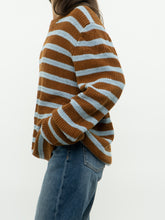 Load image into Gallery viewer, Samsøe x Knit Striped Linen Blend Sweater (M-XL)