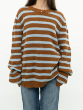 Load image into Gallery viewer, Samsøe x Knit Striped Linen Blend Sweater (M-XL)