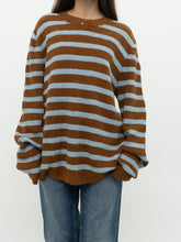 Load image into Gallery viewer, Samsøe x Knit Striped Linen Blend Sweater (M-XL)