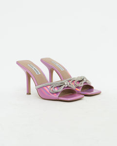 STEVE MADDEN x Pink Irridescent Heels (6.5)