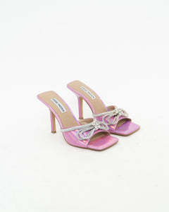 STEVE MADDEN x Pink Irridescent Heels (6.5)