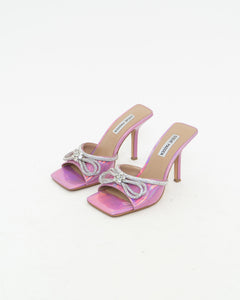 STEVE MADDEN x Pink Irridescent Heels (6.5)