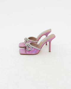 STEVE MADDEN x Pink Irridescent Heels (6.5)