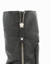 Load image into Gallery viewer, STUART WEITZMAN x Black Zip Up Boots (6, 6.5)