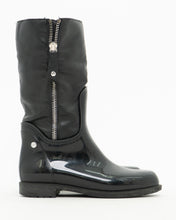 Load image into Gallery viewer, STUART WEITZMAN x Black Zip Up Boots (6, 6.5)