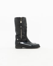 Load image into Gallery viewer, STUART WEITZMAN x Black Zip Up Boots (6, 6.5)