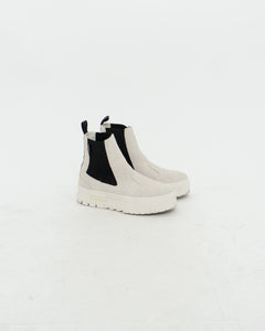 PUMA x Suede Platform Slip On Boots (7.5, 8)