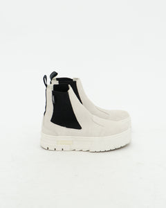 PUMA x Suede Platform Slip On Boots (7.5, 8)