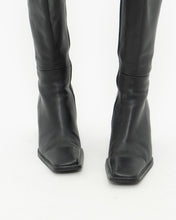 Load image into Gallery viewer, Vintage x Tall Black Leather Boots (8)