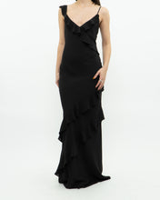 Load image into Gallery viewer, PARK &amp; FIFTH x Black Ruffle Dress (XXS, XS)