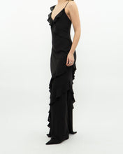 Load image into Gallery viewer, PARK &amp; FIFTH x Black Ruffle Dress (XXS, XS)