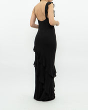 Load image into Gallery viewer, PARK &amp; FIFTH x Black Ruffle Dress (XXS, XS)