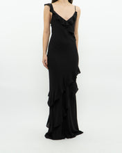 Load image into Gallery viewer, PARK &amp; FIFTH x Black Ruffle Dress (XXS, XS)