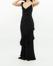 Load image into Gallery viewer, PARK &amp; FIFTH x Black Ruffle Dress (XXS, XS)